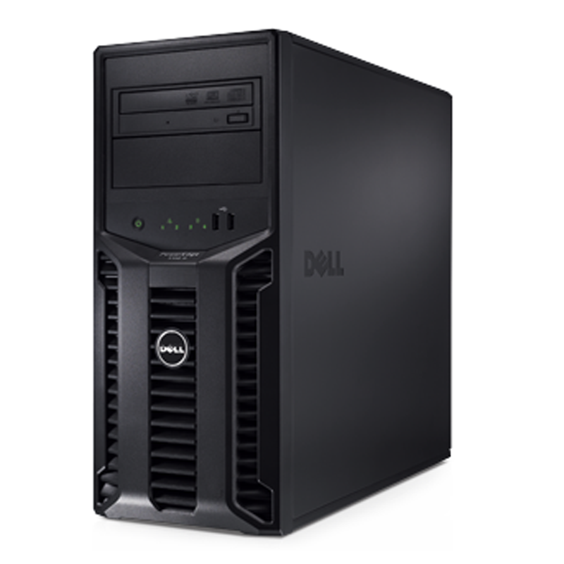 戴尔(DELL) T30 微塔式服务器 T20升级 小型ERP文件财务数据塔式服务器主机 【E3-1225V5】四核3.3GHz 8G内存 1T硬盘*1块